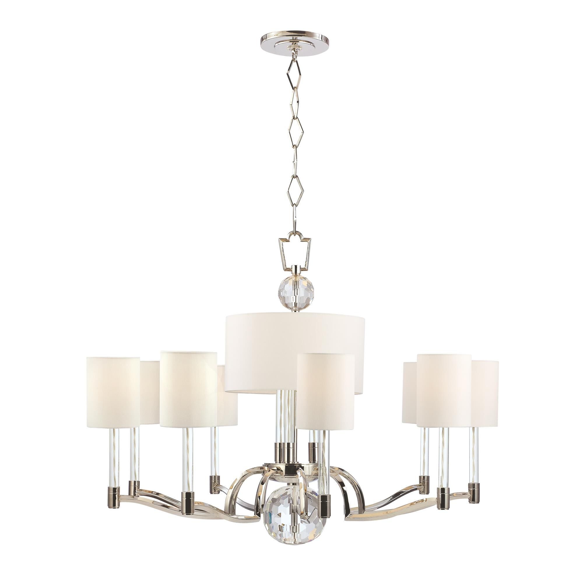 Waterloo 36 Inch Chandelier by Hudson Valley Lighting